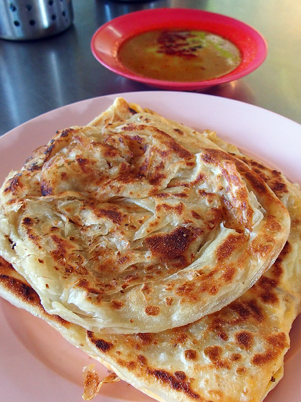 朝ごはんに食べたいロッティチャナイ（Roti Canai）Kedai Makanan Dan Minuman Hajjah Zainap