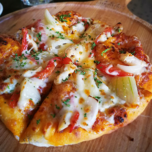 ジオグラファーカフェの自家製ピザが美味すぎる　Pizza @ Geographer Café Jonker Street Malacca