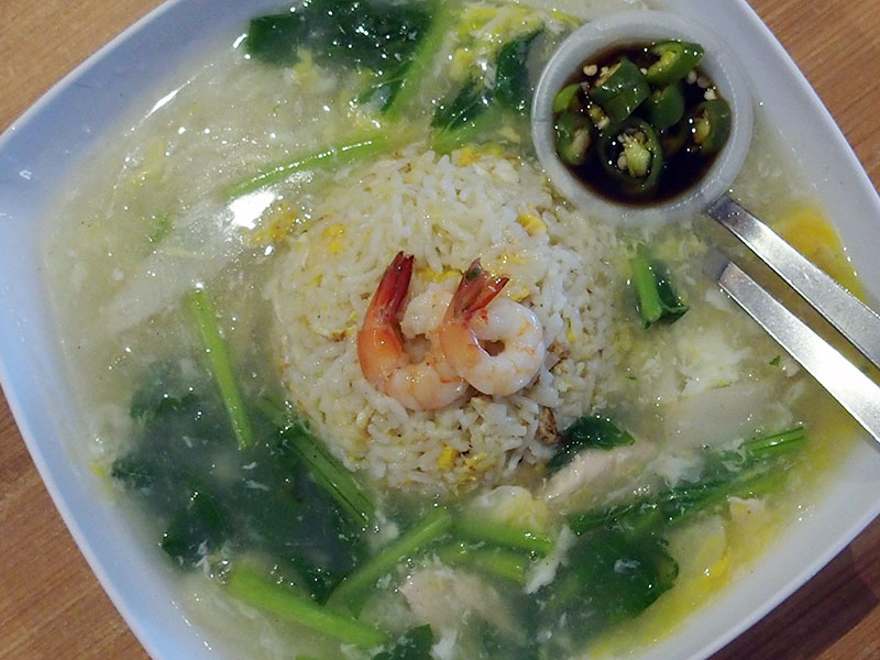 五目あんかけ焼きめし Rice in Island Bukit China Soya Bean House （三保井豆漿之家）