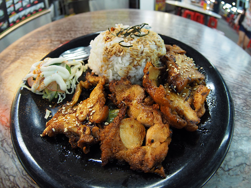 チキン照り焼き定食　Chicken Teriyaki ＠ Yong Fook Japanese Food Melaka