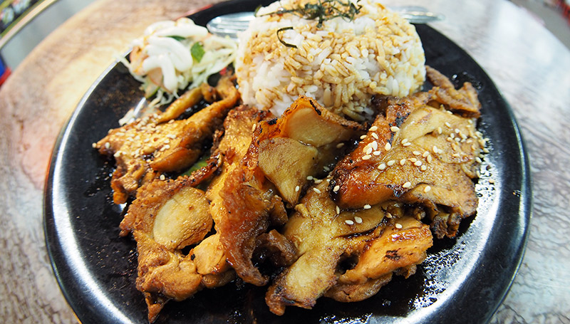マラッカで味わうチキン照り焼き定食　Chicken Teriyaki ＠ Yong Fook Japanese Food Melaka