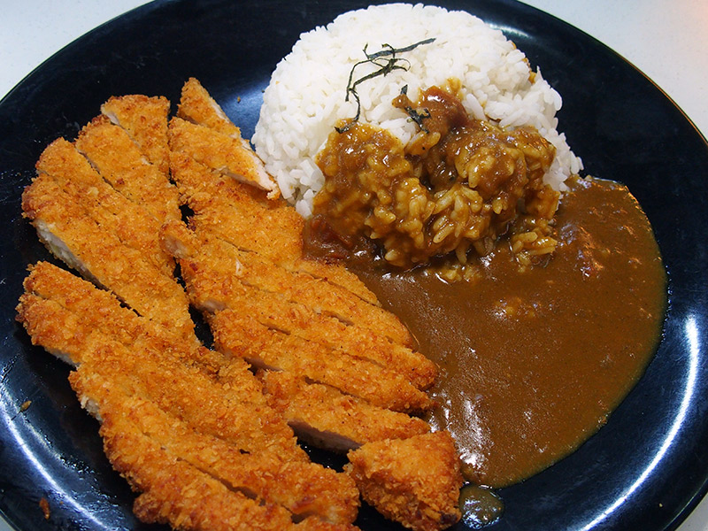 マラッカで日本風カツカレー　Katsu Curry ＠ Yong Fook Japanese Food in Newton Hawker Center