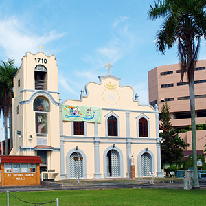 2010年に築後300年を迎えた現存する東南アジア最古のセントピーター教会
