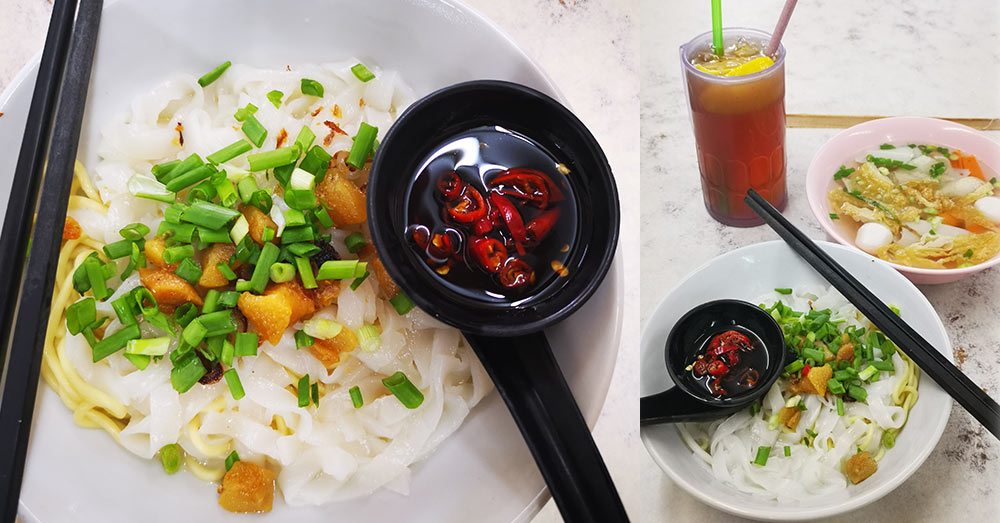 My favorite Fish ball noodle @ Xin Ann Kopitiam(新安茶室) 筆者イチオシのフィッシュボールヌードル（魚鮫麺）