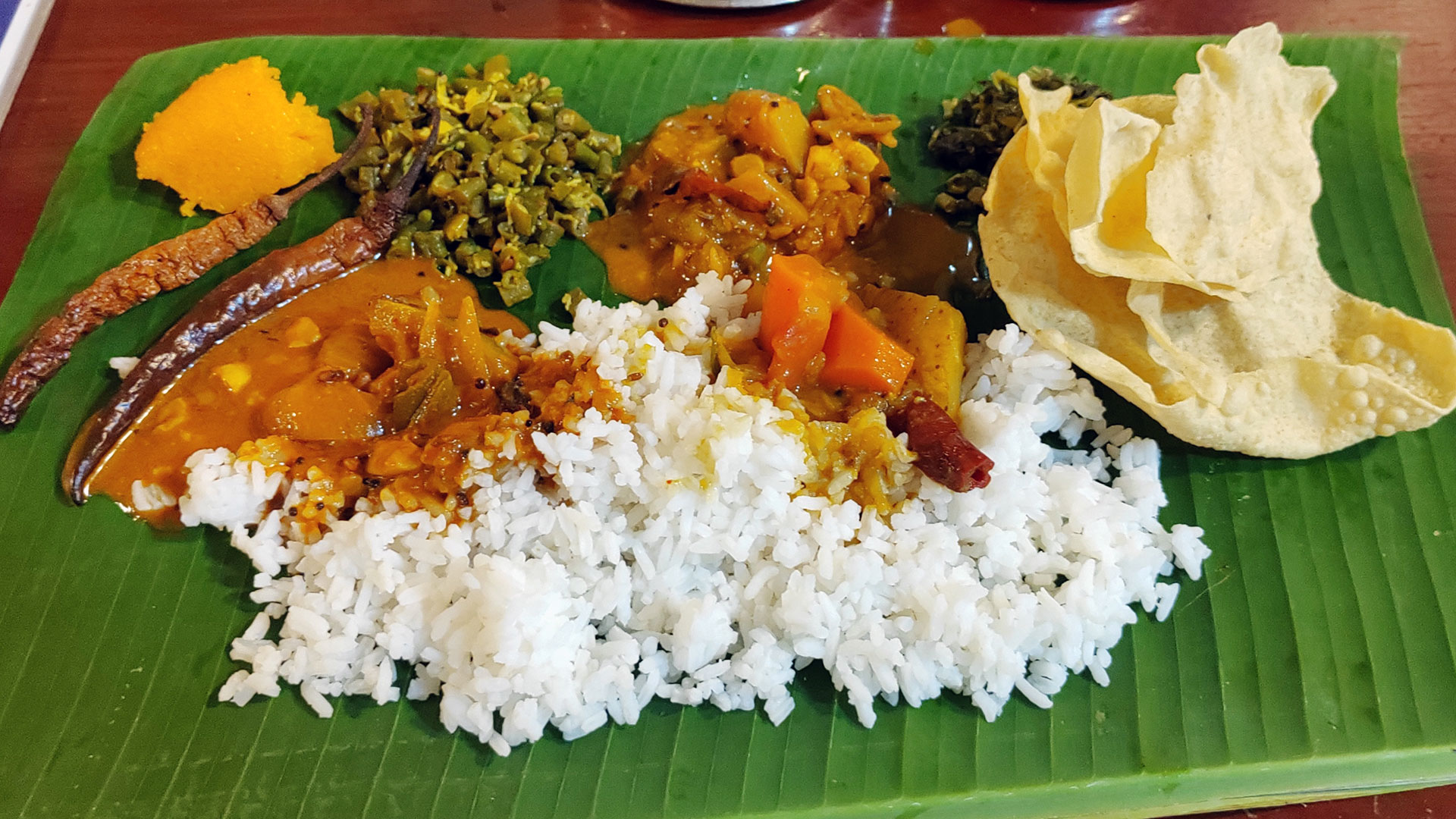 バナナリーフカレーの美味しいお店　Sri Kaveri Catering スリ・カヴェリ・ケータリング